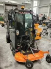 Holder X 30 municipal vehicle with mower and chandeler