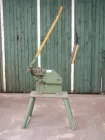 Hand lever iron sections working machine