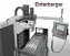 Cross-bed milling machine with HEIDENHAIN CNC - iTNC620 control